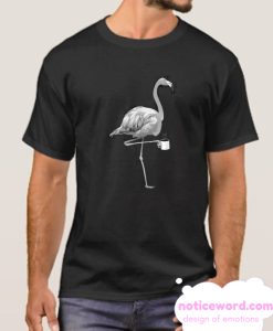 Flamingo Coffee smooth T Shirt