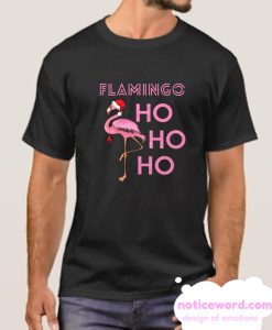 Flamingo HoHoHo Christmas Day smooth T Shirt