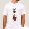 Funny Doberman Middle Finger Pocket smooth T Shirt