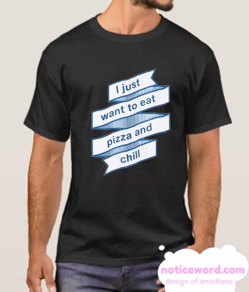 Funny Pizza smooth T Shirt