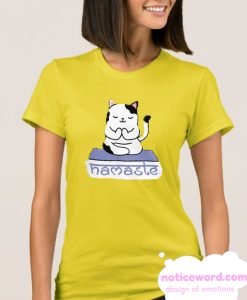 Namaste Kitty smooth T Shirt