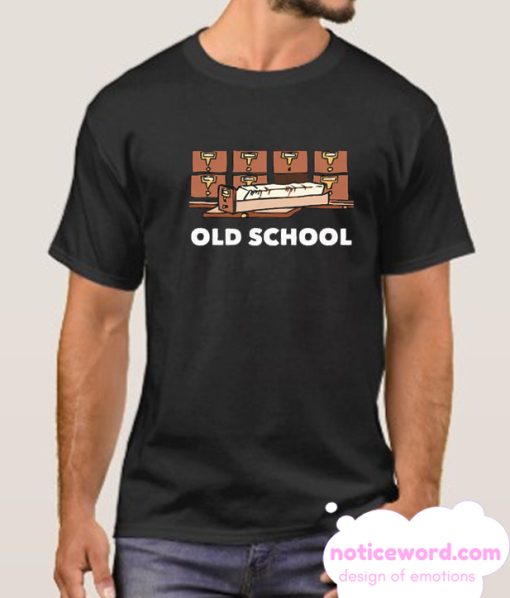 Old School Librarian smooth T Shirt