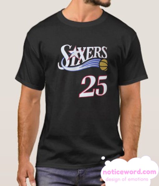 Sixers 25 Philadelphia smooth T Shirt