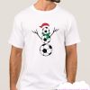 Soccer Snowman smooth T Shirt