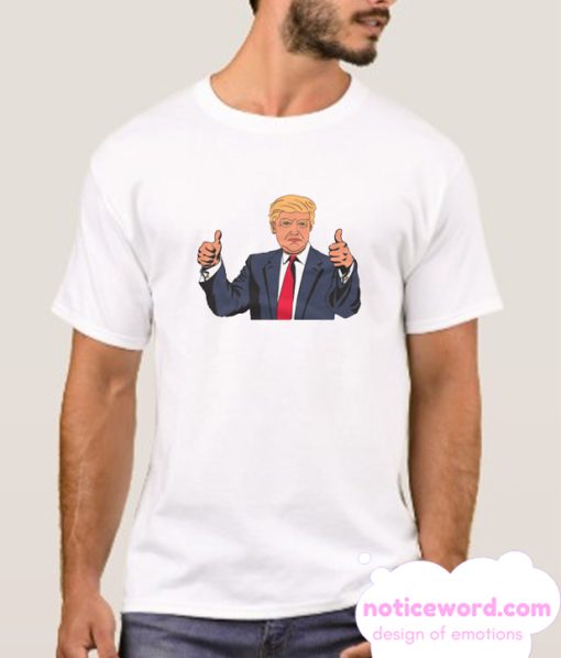 Two Thumbs Trump smooth T Shirt