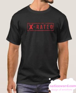 X-Rated design smooth T Shirt