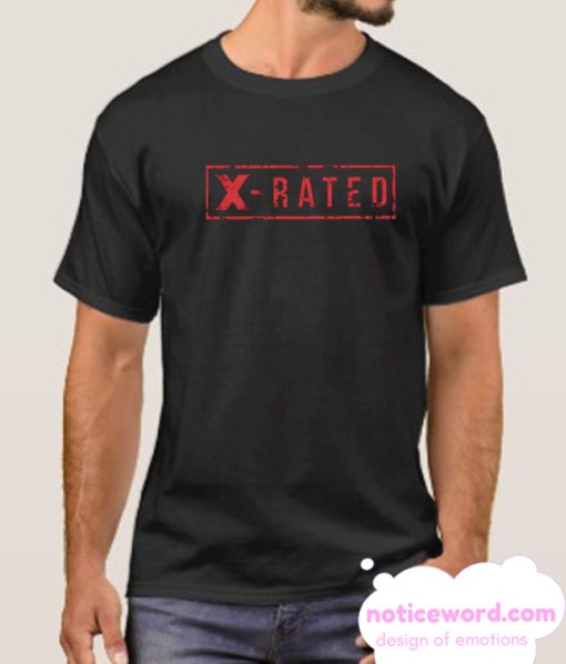 X-Rated design smooth T Shirt