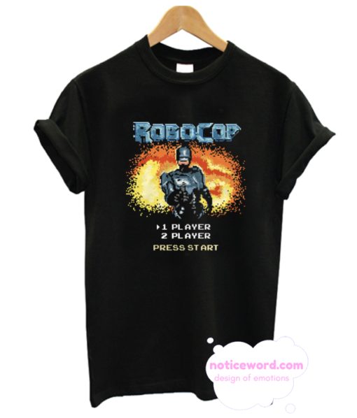 8-Bit RoboCop T Shirt