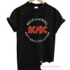 ACDC Band Shirt - Rock and Roll Ain't Noise Pollution T Shirt