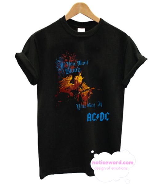 ACDC - Want Blood All T-Shirt