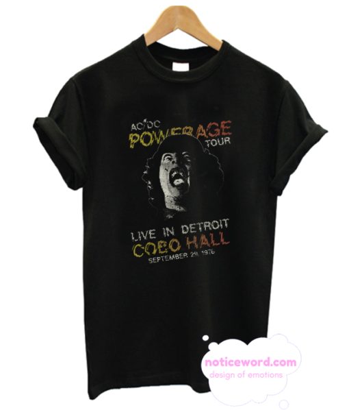 Acdc - Powerage Tour T Shirt