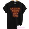 American Horror Story Hotel Glowing Neon Word Logo T Shirt