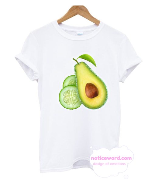 Avocado and cucumber T Shirt