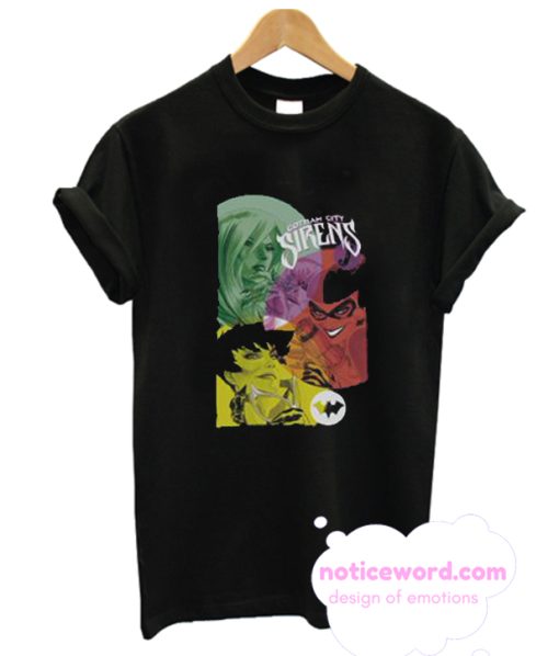 Batman DC Comics Gotham Siren Catwoman Ivy Harley Quinn Juniors T Shirt