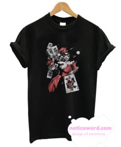 Batman DC Comics Harley Quinn Smoking Gun T Shirt