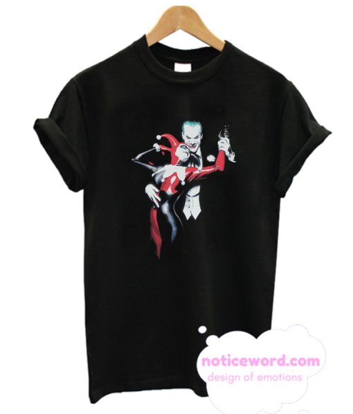 Batman - Harley Quinn & Joker Alex Ross Cover Image T Shirt