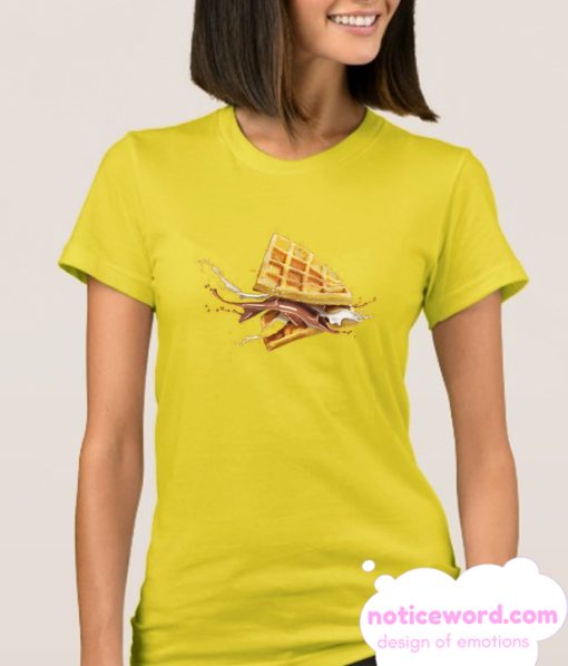 Belgian Waffles With Milk T Shirt