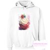 Cake with cream smooth Hoodie