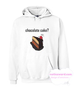 Chocolate Cake with Strawberry smooth Hoodie