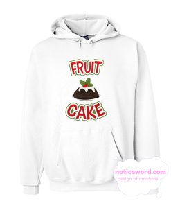 Christmas Fruit Cake smooth Hoodie