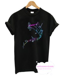 Colorful Musical Notes T Shirt