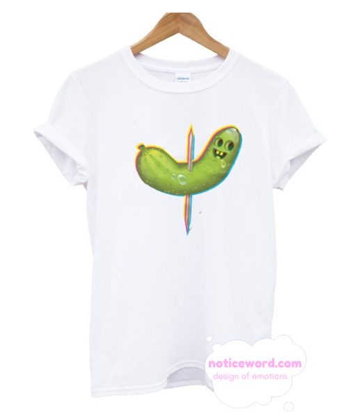 Crazy Neon Cucumber T Shirt