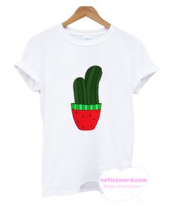 Cute Cactus With Cucumber T Shirt