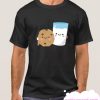 Cute Cookie And Milk Friends T Shirt