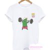 Cute Healthy Cucumber Lifting T Shirt