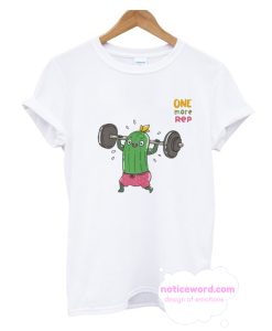 Cute Healthy Cucumber Lifting T Shirt