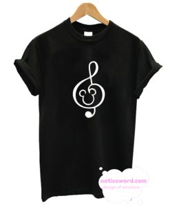 Disney Mickey Music Note T Shirt