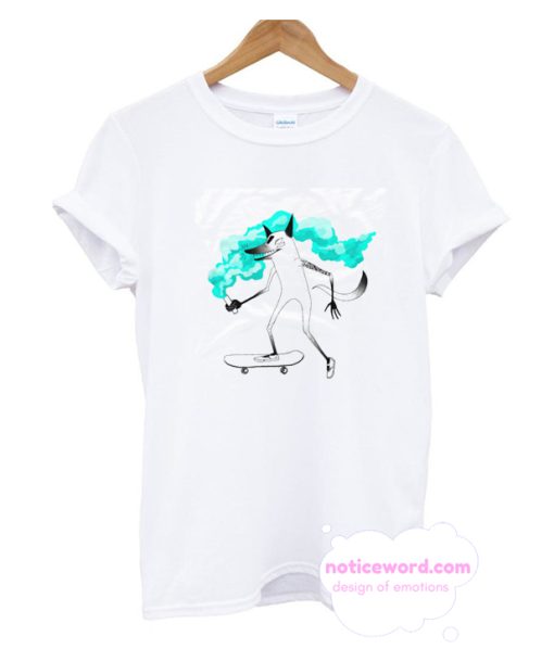 FOX SKATEBOARDER T SHIRT