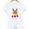 Fox I Love You T Shirt