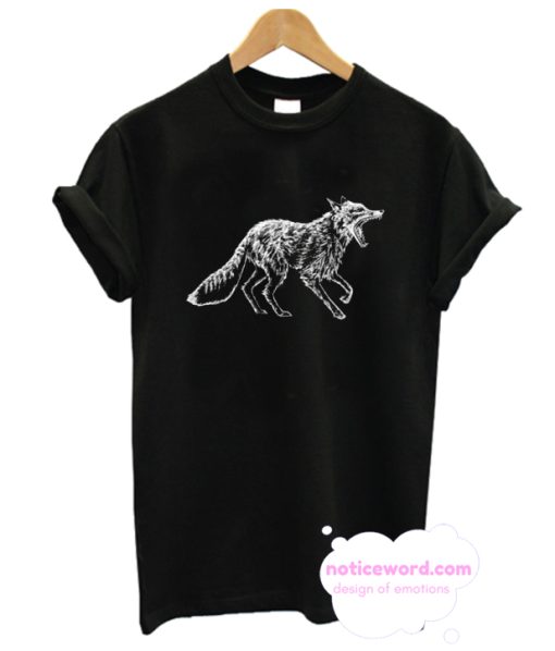 Fox Illustration T Shirt