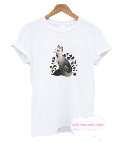Fox and plant T Shirt