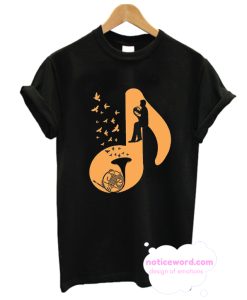 French Horn Musical Note T-Shirt