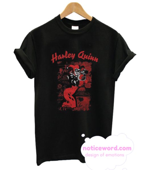 Harley Quinn Comic Pages T Shirt