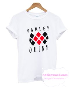 Harley Quinn Diamond Logo Varsity T Shirt