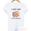 I Just Like Music T Shirt