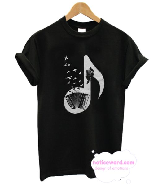 Musical Note - Accordion T Shirt