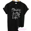 Musical Note Band Tshirt