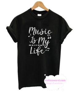 Musical Note Band Tshirt