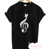 Musical Note Cat Shirt