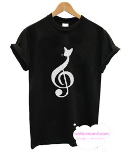 Musical Note Cat Shirt