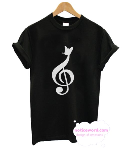 Musical Note Cat Shirt