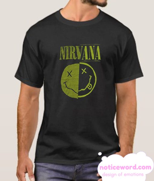New World Nirvana Mens Graphic Crew Neck smooth T Shirt