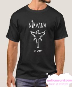Nirvana - Chalk Outline in Utero Soft smooth T Shirt