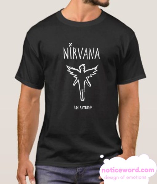 Nirvana - Chalk Outline in Utero Soft smooth T Shirt