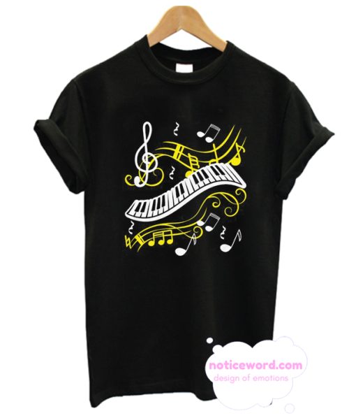 Piano Musical T Shirt