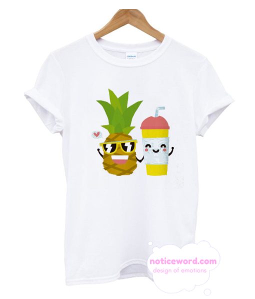 Pineapple And Smoothie T Shirt